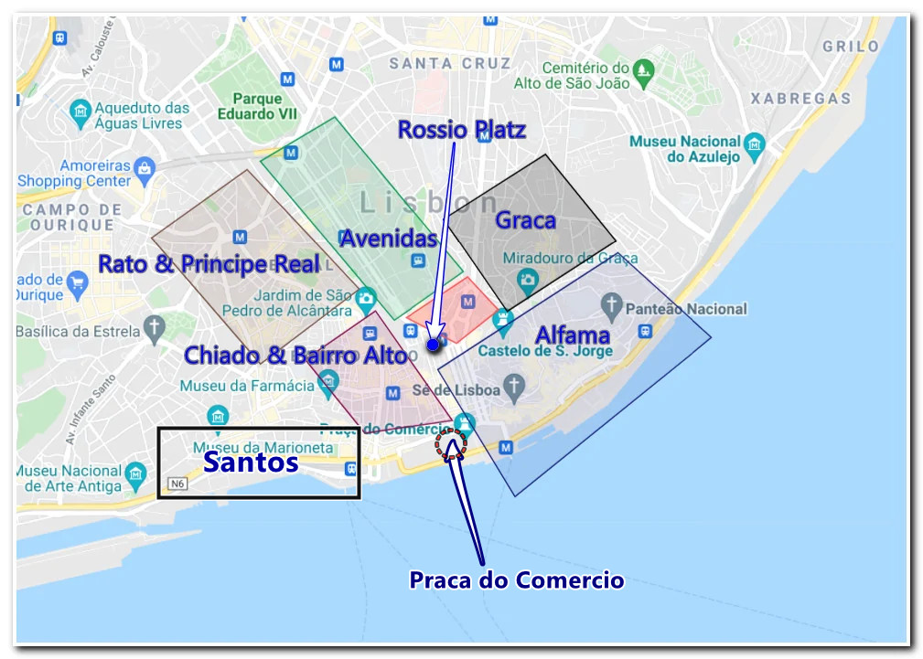 Übernachten in Lissabon Die besten Stadtviertel